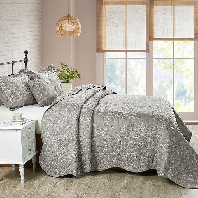 Microfiber Quilt Set - 4 Piece