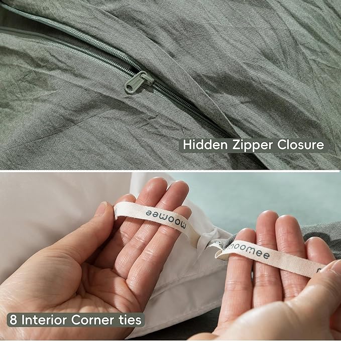 Linen Duvet Cover Set - King