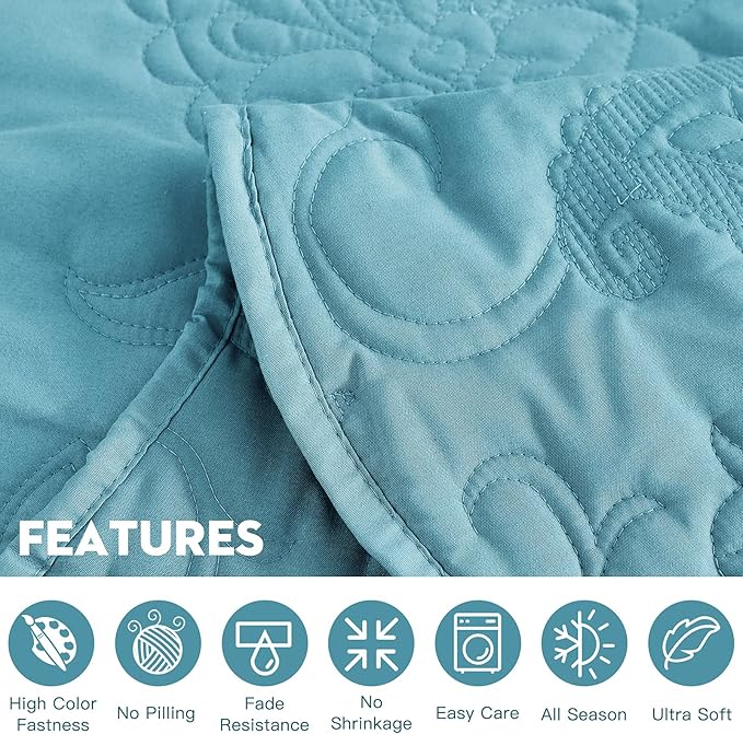 Microfiber Bedding Set - King - 5 Piece