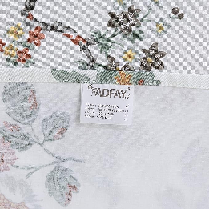 100% Cotton Bed Sheet Set - Full - 4 Piece