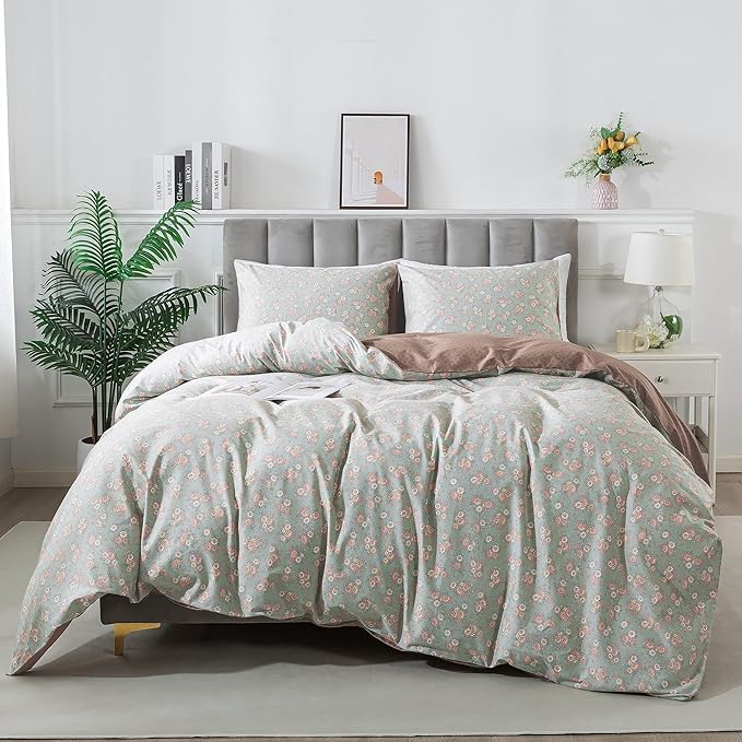 100% Cotton Duvet Cover Set - Queen
