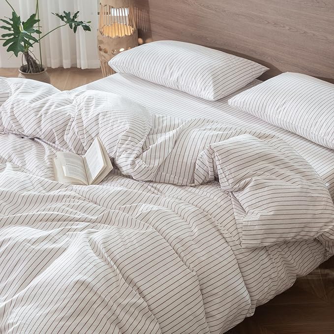 Linen Duvet Cover Set - Full