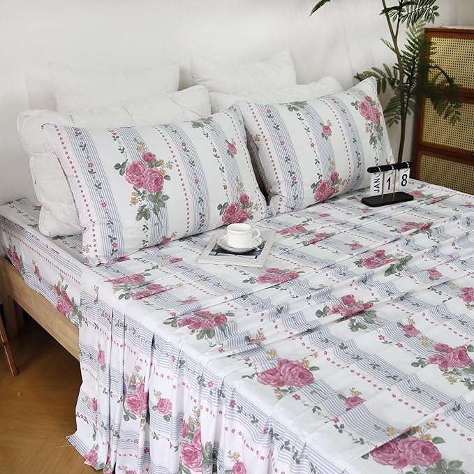Bed Sheet Set - Twin - 4 Piece
