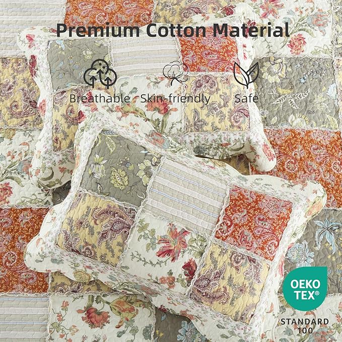 Quilt Set - King - 3 Piece