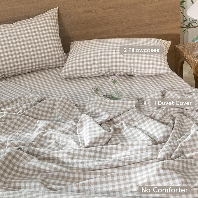 Linen Duvet Cover Set - Queen