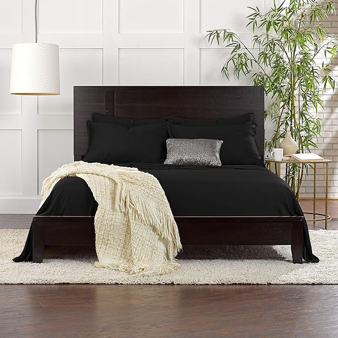 Bamboo Cooling Bed Sheet Set - California King - 4 Piece