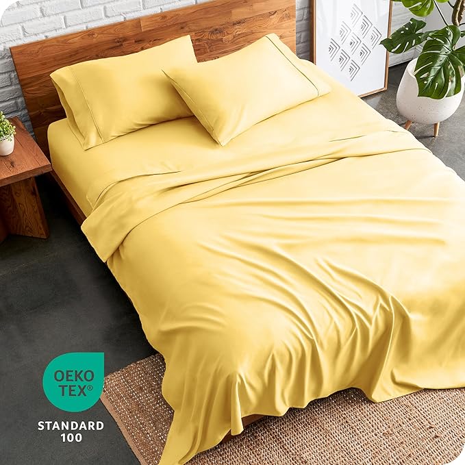 Microfiber Bed Sheet Set - King - 4 Piece