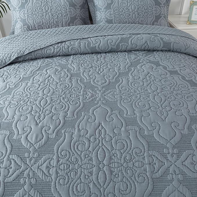 Microfiber Quilt Set - King
