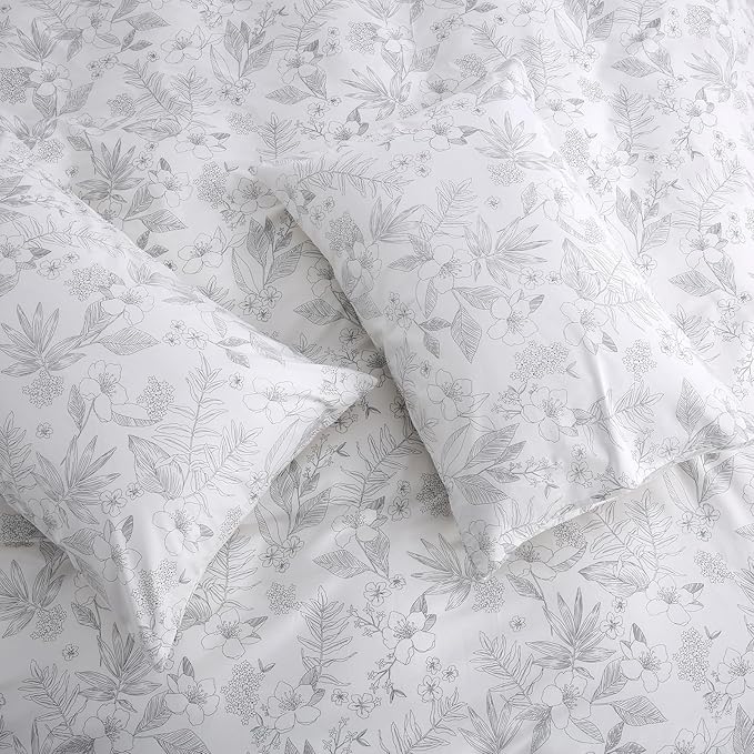 100% Cotton Duvet Cover Set - King - 3 Piece
