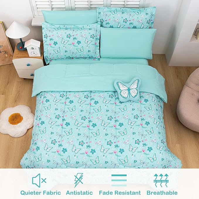 Microfiber Comforter Set - Full - 8 Piece
