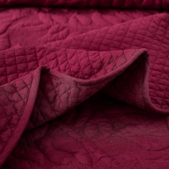 100% Cotton Quilt Set - Queen - 3 Piece