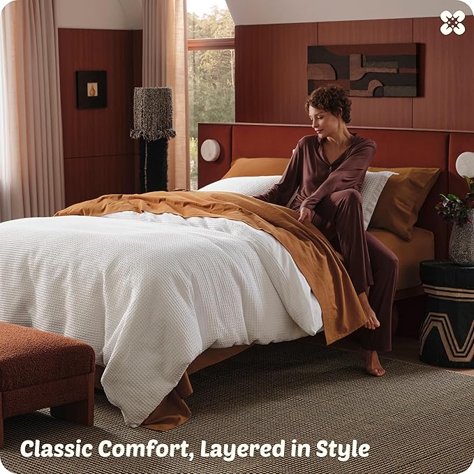 100% Cotton Duvet Cover Set - King - 3 Piece
