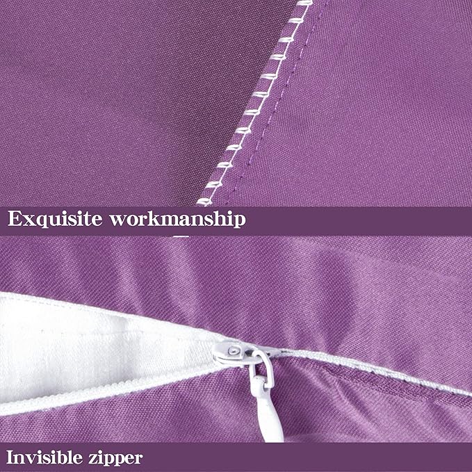 Satin Pillowcase Set - Queen - 20 x 30 in - 2 Piece