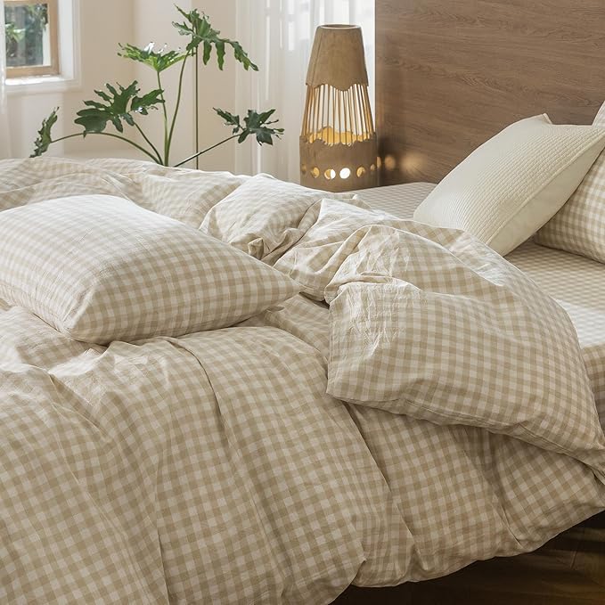 Linen Duvet Cover Set - Twin