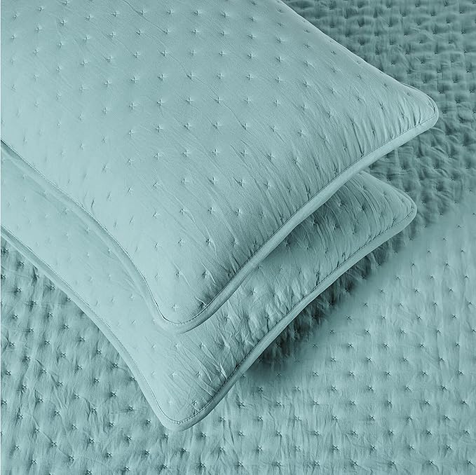 Microfiber Quilt Set - Queen - 3 Piece