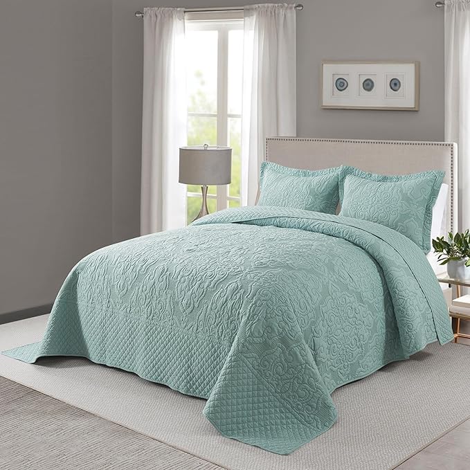 Microfiber Quilt Set - King