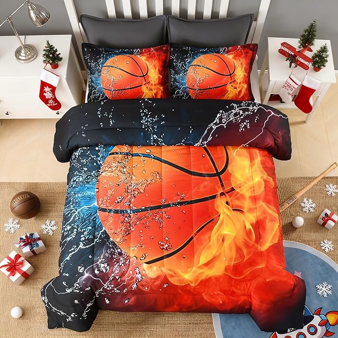 Microfiber Comforter Set - Queen - 90 x 90 in - 3 Piece