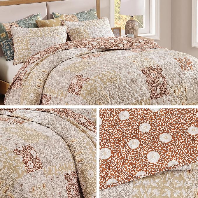 Quilt Set - King - 3 Piece
