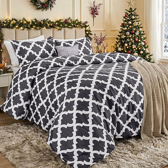 Down Alternative Comforter Set - King - 90 x 102 in - 3 Piece