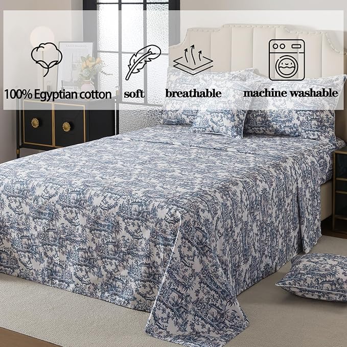 Bed Sheet Set - Queen - 4 Piece