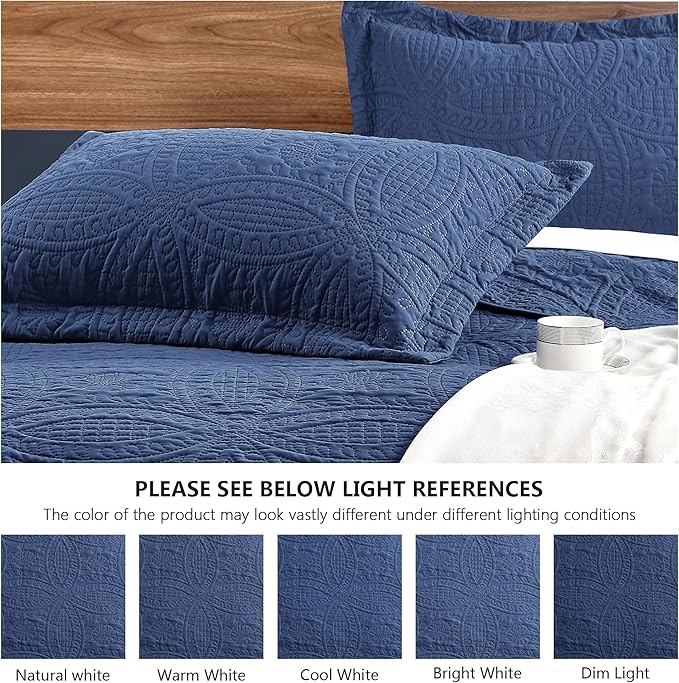 Quilt Set - California King - 3 Piece