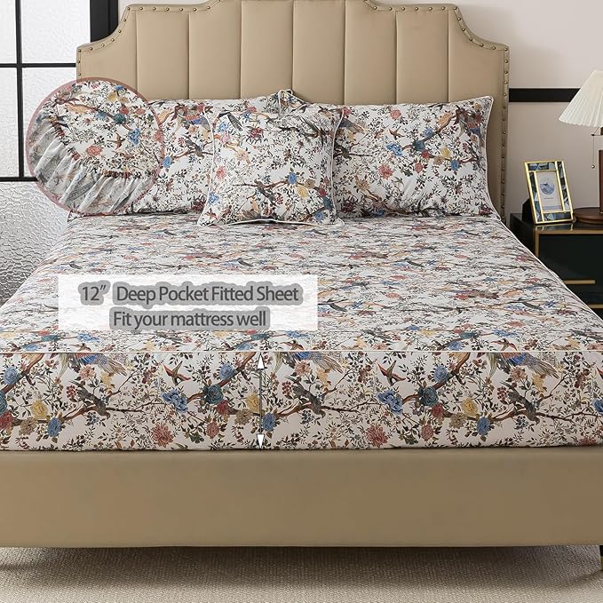 Bed Sheet Set - Twin XL - 4 Piece