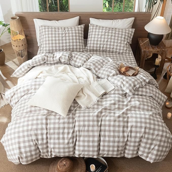 Linen Duvet Cover Set - King
