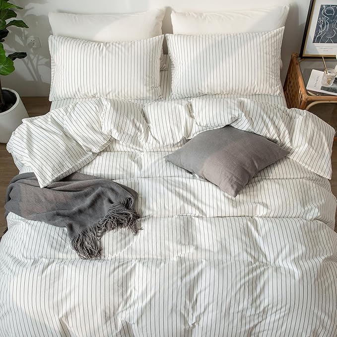 Linen Duvet Cover Set - Queen