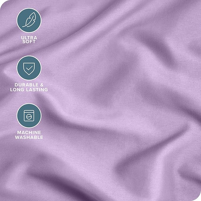 Microfiber Cooling Pillowcase Set - Queen - 4 Pack - 4 Piece
