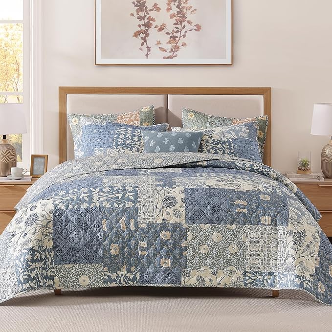 Quilt Set - Queen - 3 Piece