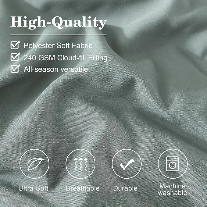 Comforter Set - California King - 7 Piece