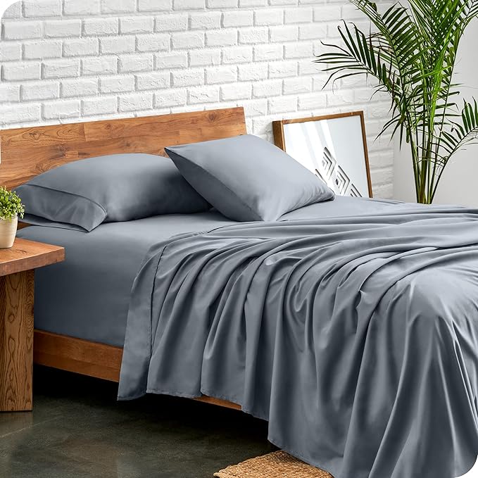 Microfiber Bed Sheet Set - King - 4 Piece