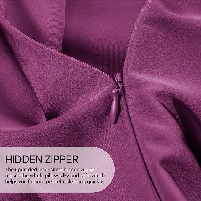 Mulberry Silk Cooling Pillowcase - Queen - 20 x 30 in