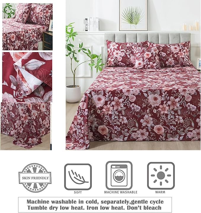 Bed Sheet Set - Twin - 4 Piece