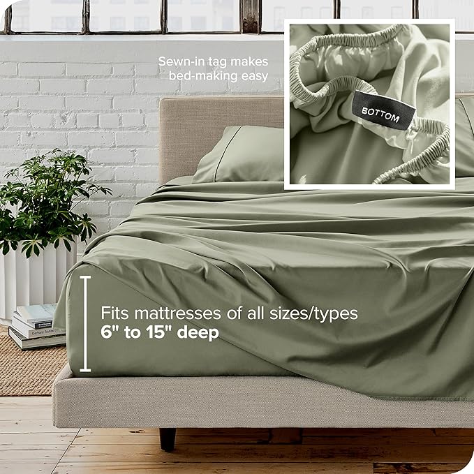 Bed Sheet Set - California King - 4 Piece