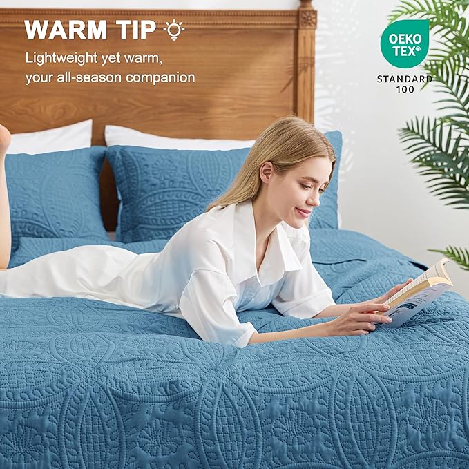 Quilt Set - King - 3 Piece