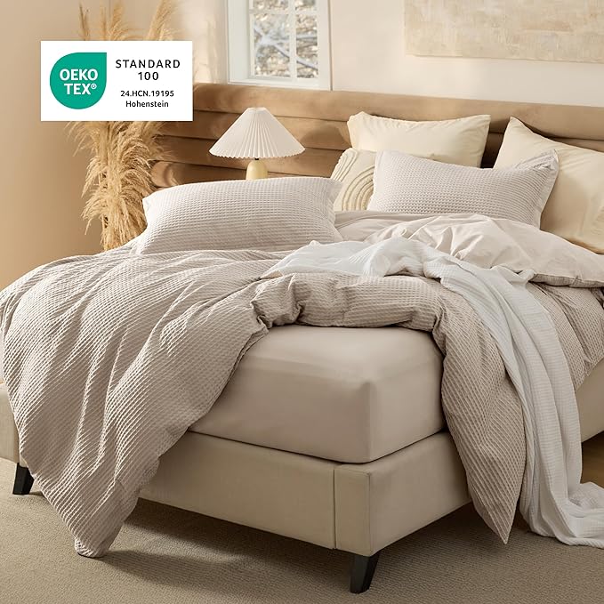 100% Cotton Duvet Cover Set - Queen - 4 Piece