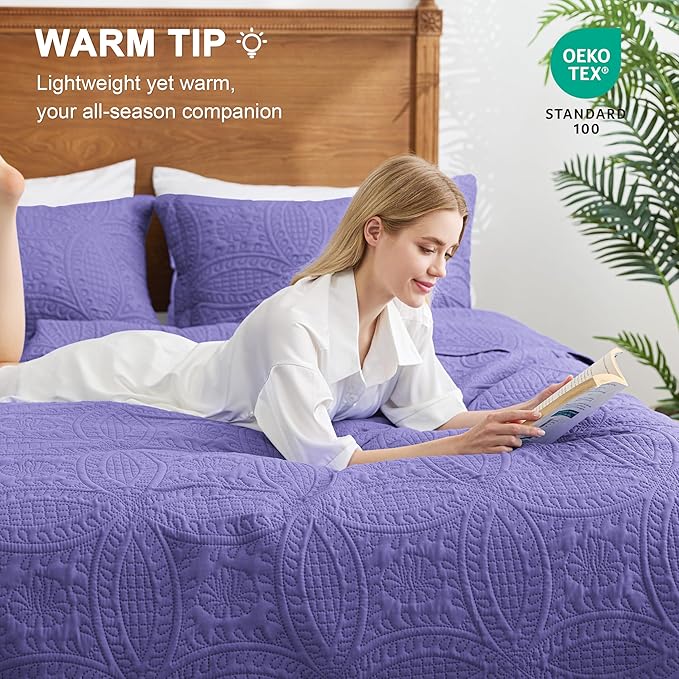 Quilt Set - King - 3 Piece