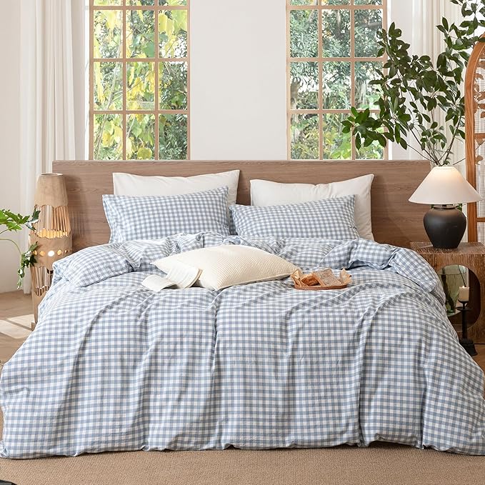 Linen Duvet Cover Set - Twin