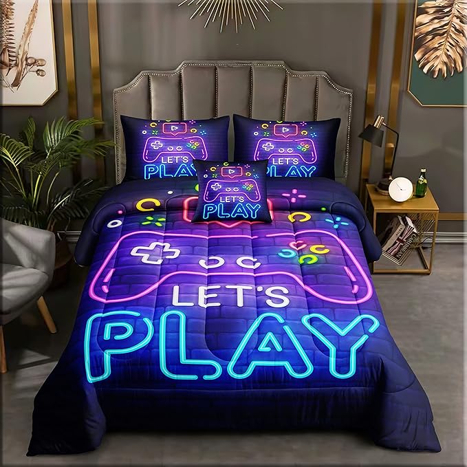 Microfiber Comforter Set - Twin - 5 Piece