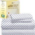 100% Cotton Bed Sheet Set - Full - 4 Piece