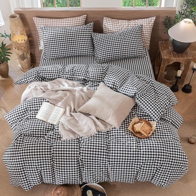 Linen Duvet Cover Set - Full