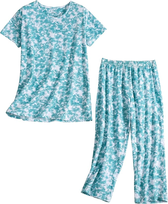 Women's Capri Pajama Set - 2 Piece