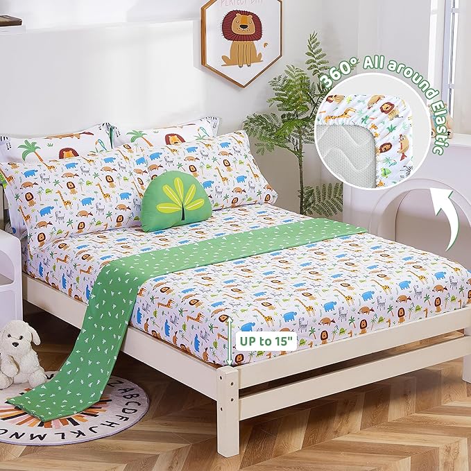 Microfiber Comforter Set - Twin - 6 Piece