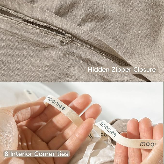 Linen Duvet Cover Set - King