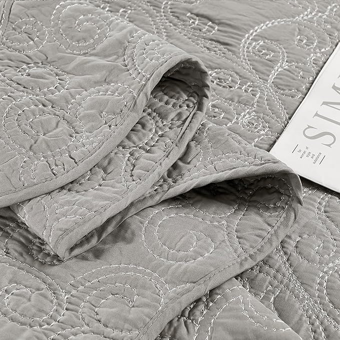 Microfiber Quilt Set - 4 Piece