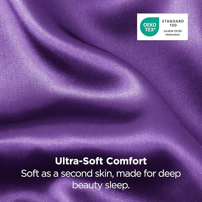 Satin Pillowcase Set - Standard - 20 x 26 in - 2 Piece