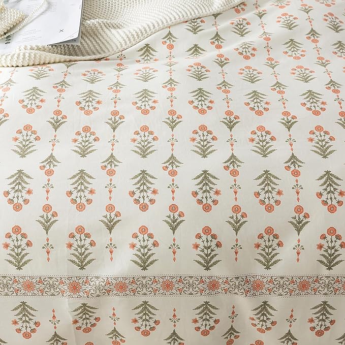 100% Cotton Duvet Cover Set - Queen - 3 Piece