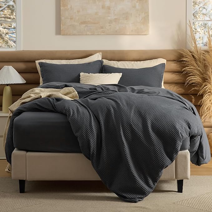 100% Cotton Duvet Cover Set - Queen - 4 Piece