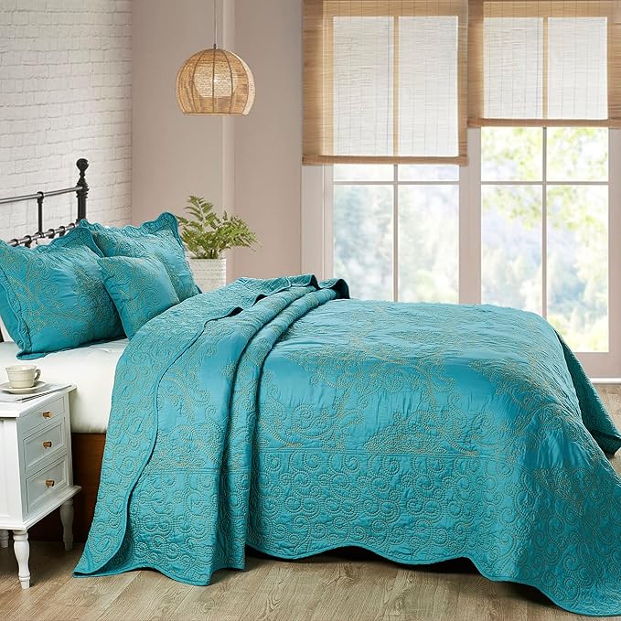Microfiber Quilt Set - 4 Piece